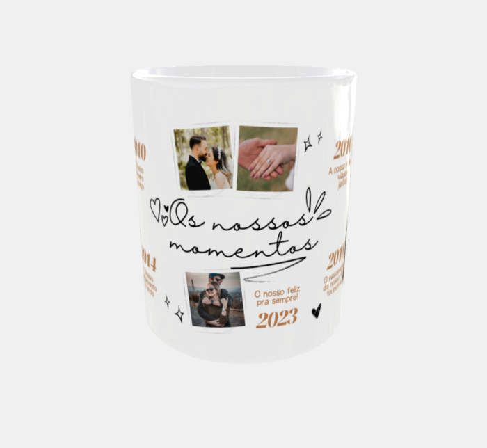 Caneca Casal - Os Nosssos Momentos - Image 3