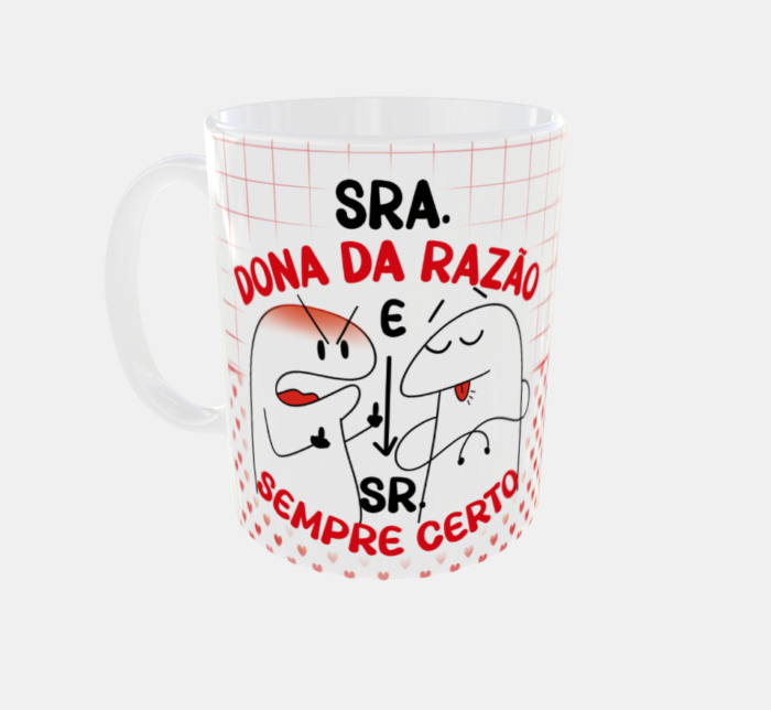 Caneca - Sra. Dona da Razão e Sr. Sempre Certo - Image 2