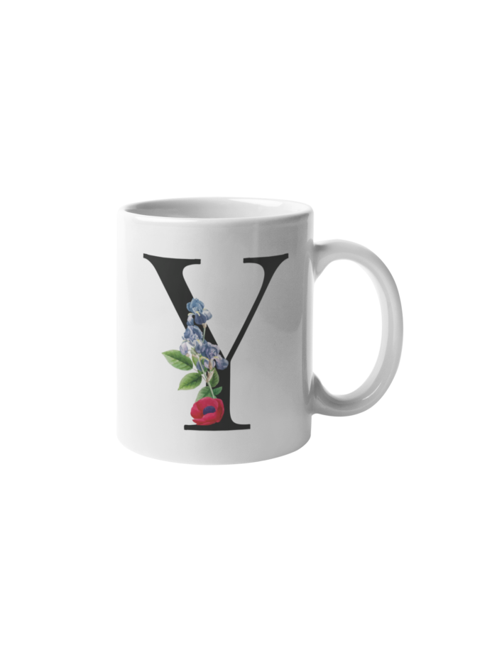 Caneca - Alfabeto Floral - Image 3