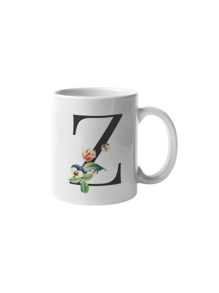 Caneca - Alfabeto Floral - Image 2