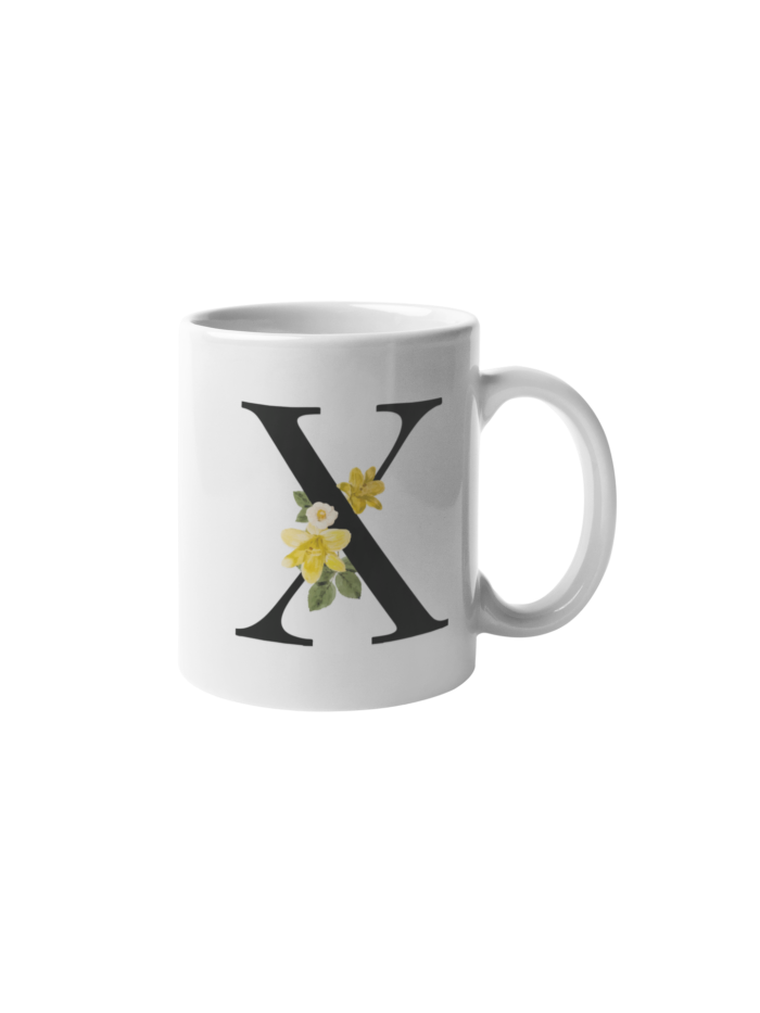 Caneca - Alfabeto Floral - Image 4