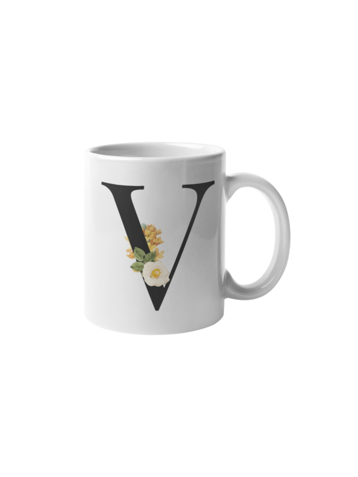 Caneca - Alfabeto Floral - Image 6