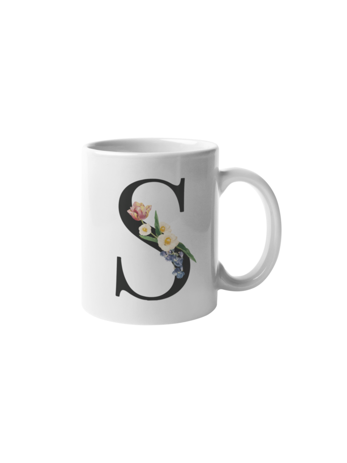 Caneca - Alfabeto Floral - Image 9