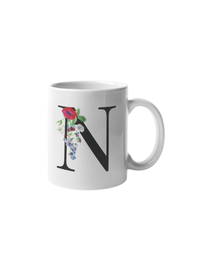 Caneca - Alfabeto Floral - Image 14