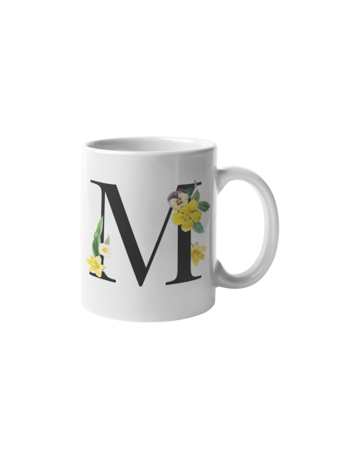 Caneca - Alfabeto Floral - Image 15