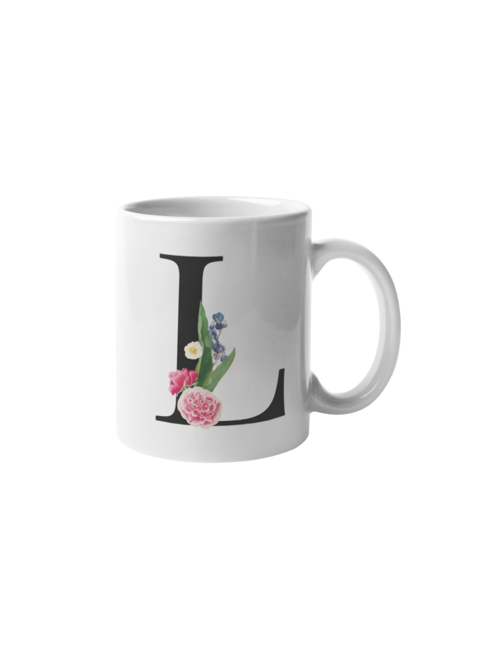 Caneca - Alfabeto Floral - Image 16