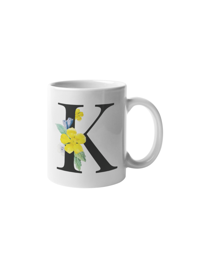 Caneca - Alfabeto Floral - Image 17