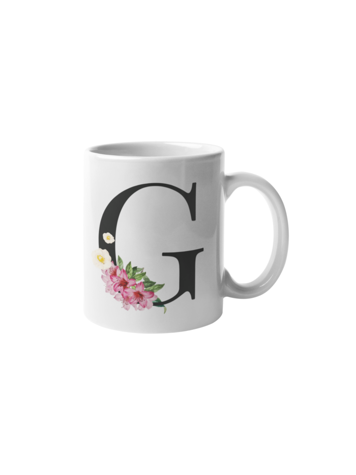 Caneca - Alfabeto Floral - Image 21