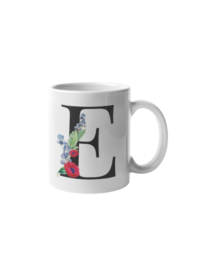 Caneca - Alfabeto Floral - Image 23