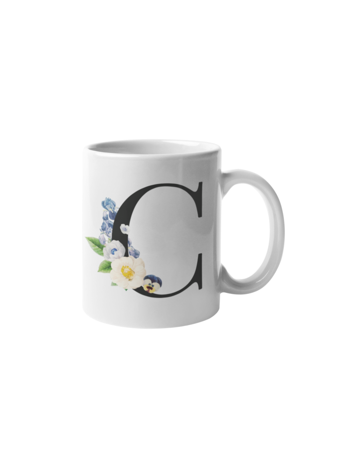 Caneca - Alfabeto Floral - Image 25